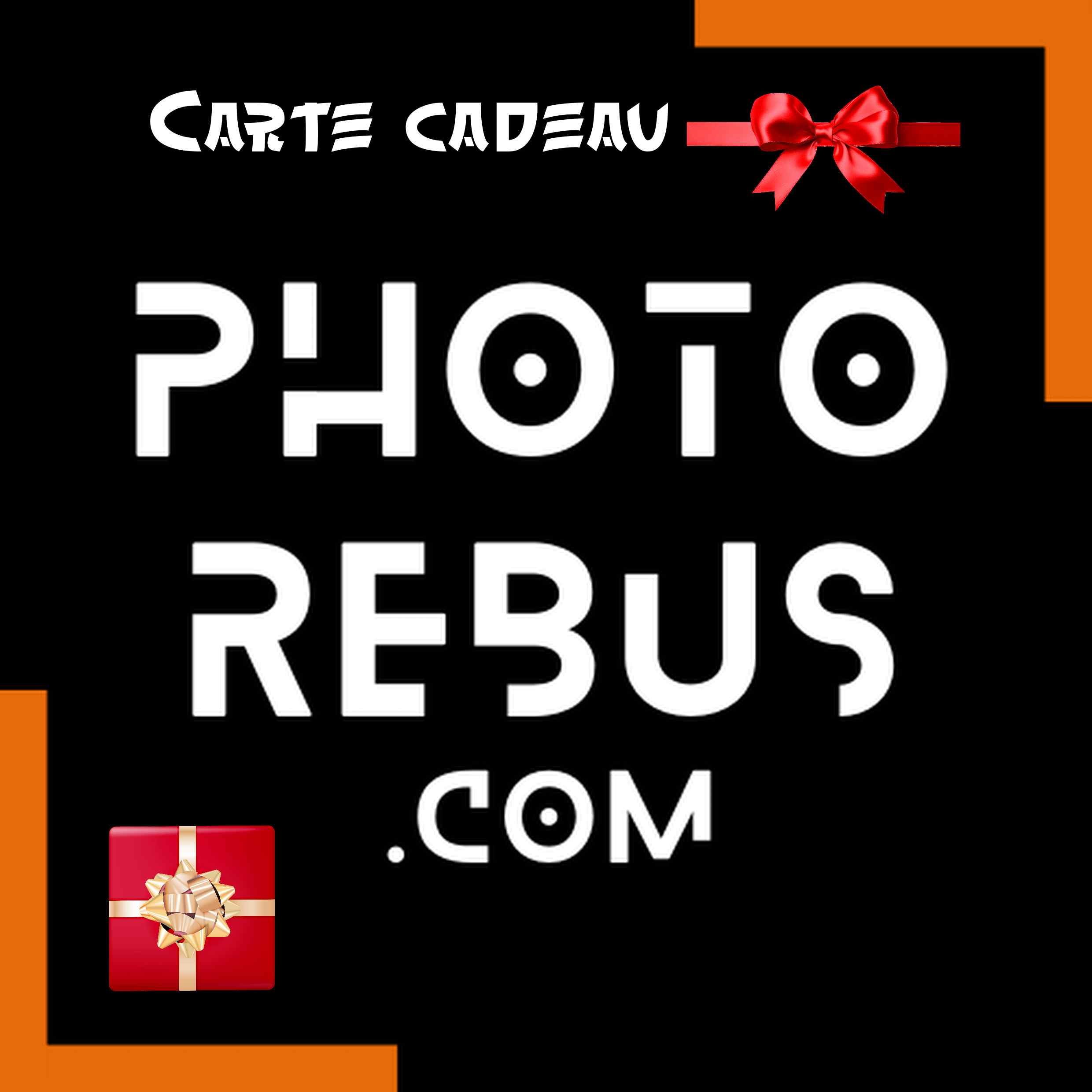 PHOTO REBUS CARTE CADEAU
